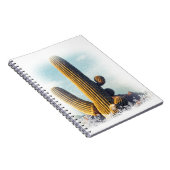 Snow Falling on Saguaro Notitieboek (Rechterzijde)