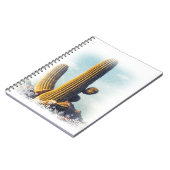 Snow Falling on Saguaro Notitieboek (Linkerzijde)