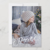 snow - feestkaart kaart (Voorkant)