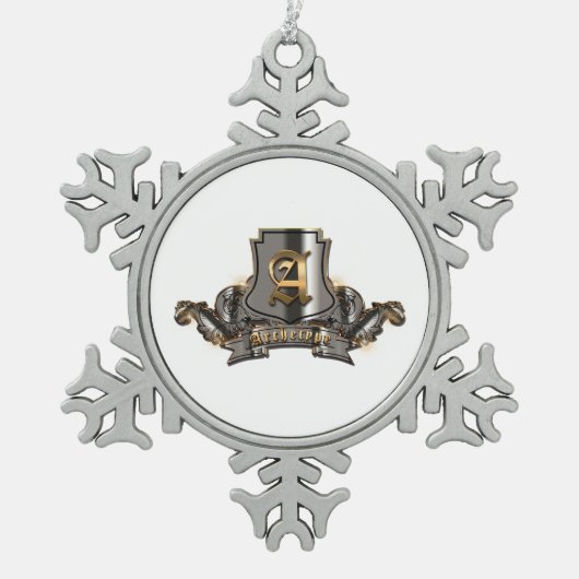 Snow Flake Ornament (Pewter) (Voorkant)