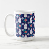 Snow Flake Pattern Coffee Mok (Links)