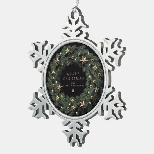 Snow flakes framed ornament  (Rechts)