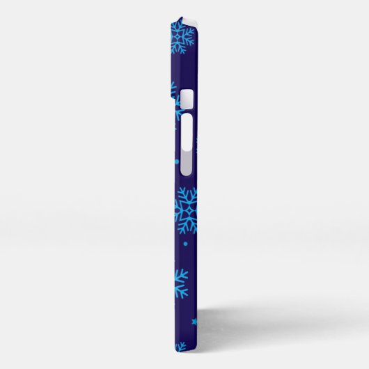 Snow Flakes telefoonhoesje iPhone Hoesje (Linkerkant)