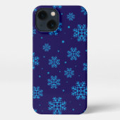 Snow Flakes telefoonhoesje iPhone Hoesje (Achterkant)