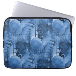 Snow flowers..... laptop sleeve
