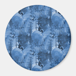 Snow flowers..... magneet