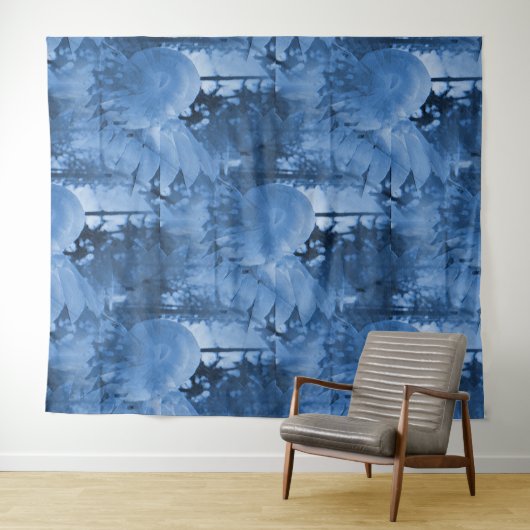 Snow flowers..... wandkleed (In Situ (horizontaal))