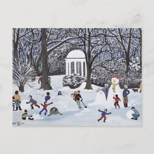 Snow Follies Briefkaart (Voorkant)