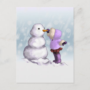 Snow Friend Briefkaart
