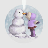 Snow Friend Ornament (achterkant)