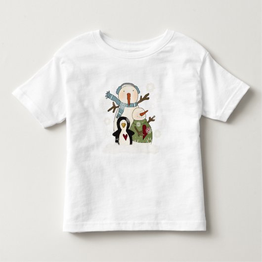 Snow Friends Holiday T-shirts en cadeautjes (Voorkant)