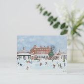 Snow Fun Briefkaart (Staand voorkant)