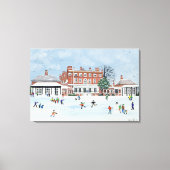 Snow Fun Canvas Afdruk (Voorkant)