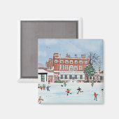 Snow Fun Magneet (Voorkant / Achterkant)