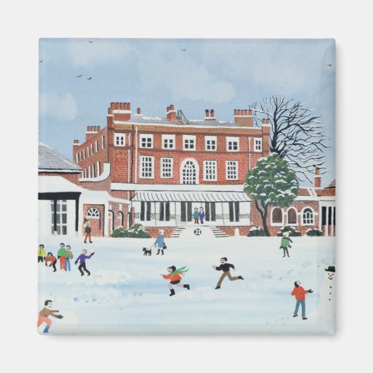 Snow Fun Magneet (Voorkant)