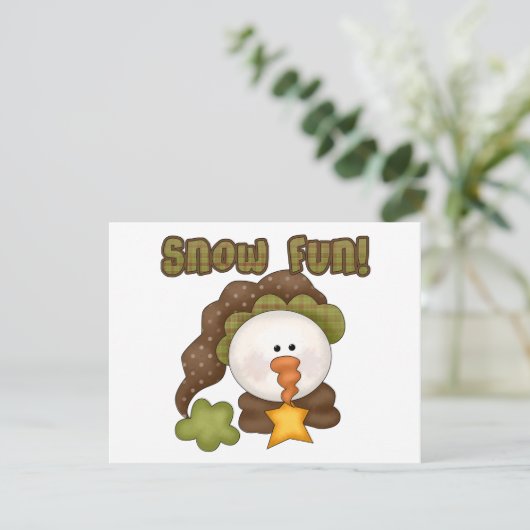 Snow Fun One T-shirts en cadeaus (Staand voorkant)