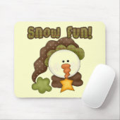 Snow Fun One T-shirts en cadeaus Muismat (Met muis)