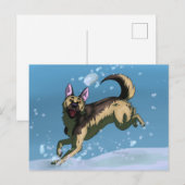 Snow Games Kaart (Voorkant / Achterkant)