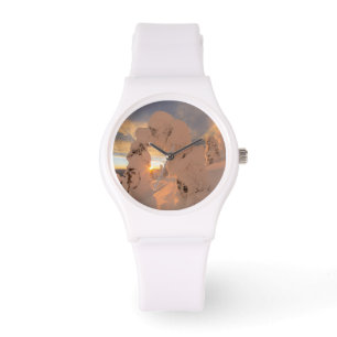 Snow Ghosts In The Whitefish Range Horloge