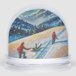Snow Globe and Fun Mountain Snow Sneeuwbol