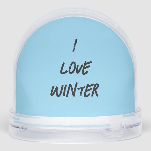 Snow Globe - Cat Looking Up Sneeuwbol (Achterkant)