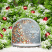 Snow globe sneeuwbol (Kerstmis)