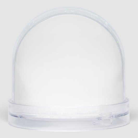 Snow Globe Wedding Table Numbers Winter Theme Sneeuwbol (Achterkant)