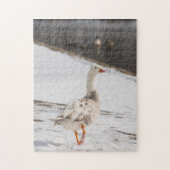 Snow Goose Strut Legpuzzel (Verticaal)