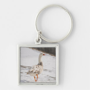 Snow Goose Strut Sleutelhanger