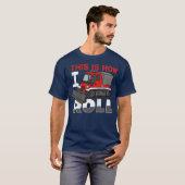 Snow Groomer Funny This Is How I Roll T-shirt (Voorkant volledig)