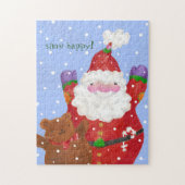 Snow Happy puzzle Legpuzzel (Verticaal)