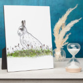 Snow Hare Fotoplaat (Zijkant)