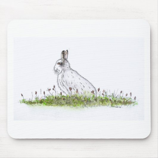 Snow Hare Muismat (Voorkant)