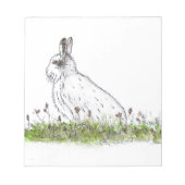 Snow Hare Notitieblok (Voorkant)