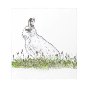 Snow Hare Notitieblok