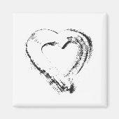 Snow Heart Magnet (Voorkant)