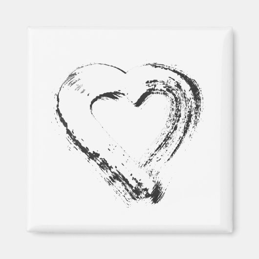 Snow Heart Magnet (Voorkant)