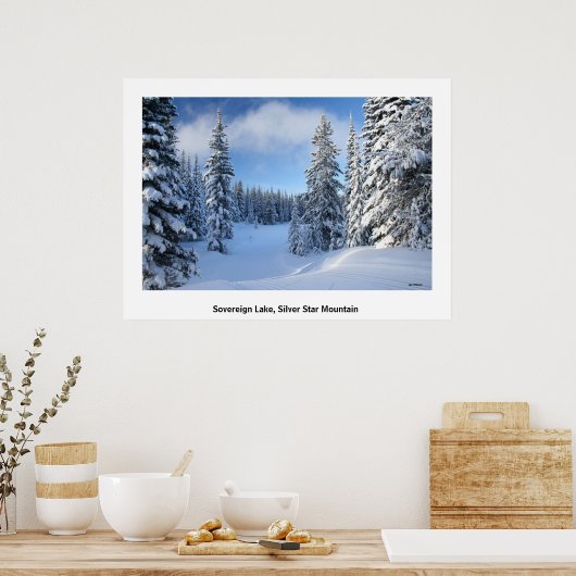 Snow Heaven Poster (Keuken)