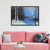 Snow Herfst Stretched Canvas Afdruk (Insitu (Woonkamer))