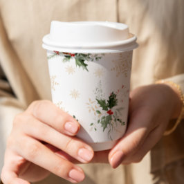 Snow in Love Christmas-Vrijgezellenfeest Papieren Bekers