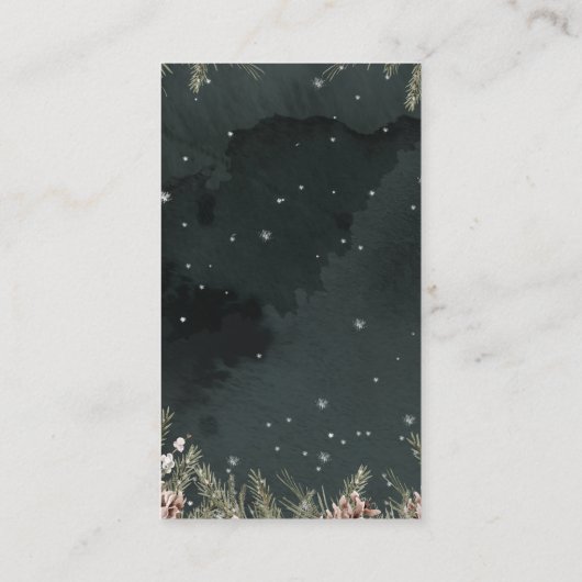 Snow In Love Informatiekaartje (Achterkant)