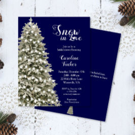 Snow in Love Tree Budget Vrijgezellenfeest Blue In