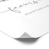 Snow In Love Vrijgezellenfeest Favors Poster (Hoek)