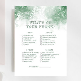 Snow in Love What On Your Phone Vrijgezellenfeest