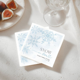 Snow in Love Winter Snowflake Bridal Shower  Servet