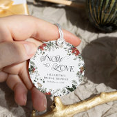 Snow in Love Winter Vrijgezellenfeest Bedankt Bedankjes Labels