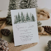 Snow In Love Winter Vrijgezellenfeest Kaart