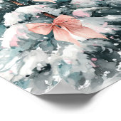 Snow in Love Winter Wonderland Bridal Shower Poster (Hoek)