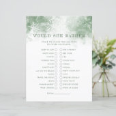 Snow in Love Zou Ze Liever Vrijgezellenfeest Game (Staand voorkant)