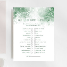 Snow in Love Zou Ze Liever Vrijgezellenfeest Game